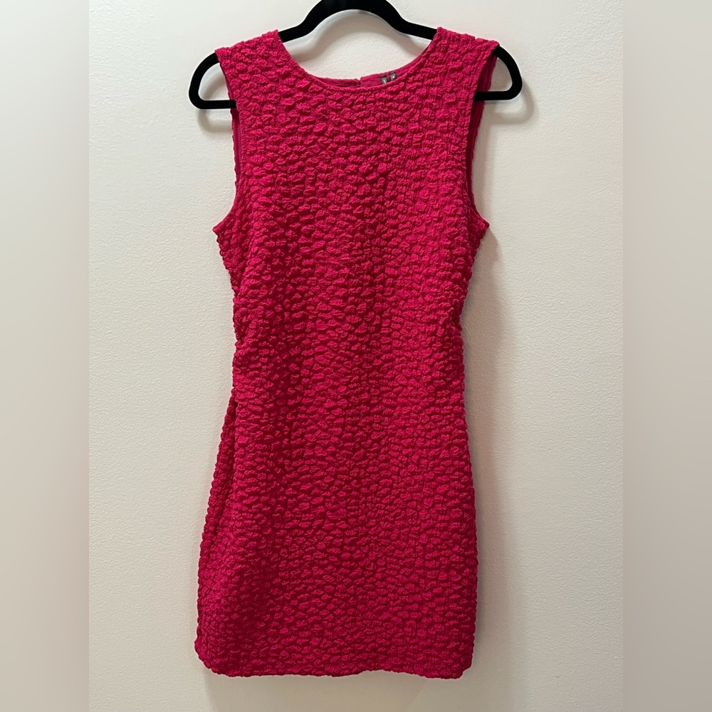 Anthropologie Pink Dress Size M